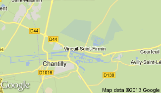 Plan de Vineuil-Saint-Firmin