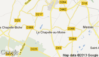 Plan de La Chapelle-au-Moine