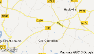 Plan de Giel-Courteilles