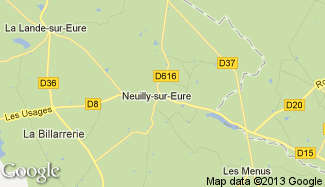 Plan de Neuilly-sur-Eure