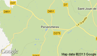 Plan de Pervenchères