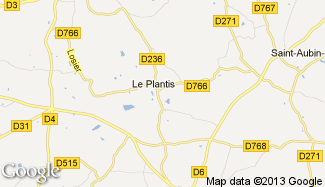 Plan de Le Plantis