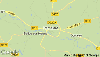 Plan de Rémalard