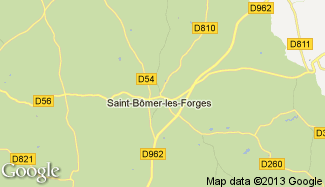 Plan de Saint-Bômer-les-Forges