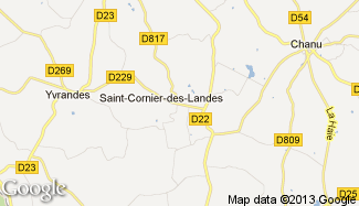 Plan de Saint-Cornier-des-Landes