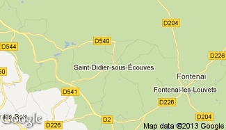 Plan de Saint-Didier-sous-Écouves