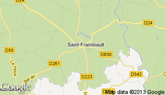 Plan de Saint-Fraimbault