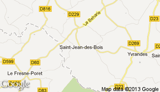 Plan de Saint-Jean-des-Bois