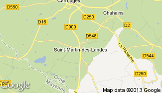 Plan de Saint-Martin-des-Landes