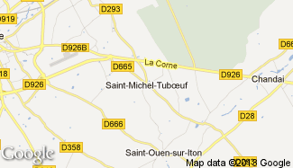 Plan de Saint-Michel-Tuboeuf