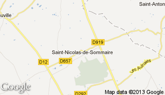 Plan de Saint-Nicolas-de-Sommaire