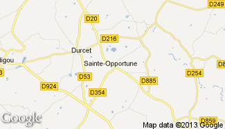 Plan de Sainte-Opportune