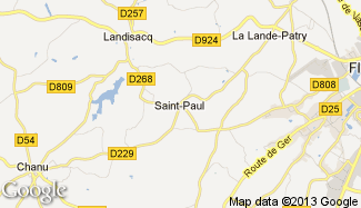 Plan de Saint-Paul
