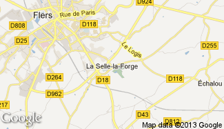 Plan de La Selle-la-Forge