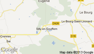 Plan de Silly-en-Gouffern