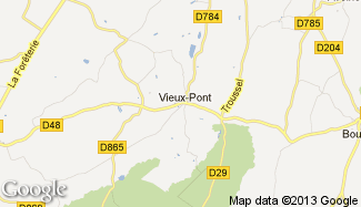 Plan de Vieux-Pont