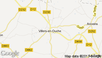 Plan de Villers-en-Ouche