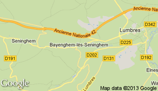 Plan de Bayenghem-lès-Seninghem