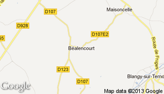 Plan de Béalencourt
