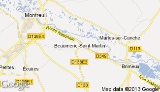 Plan de Beaumerie-Saint-Martin