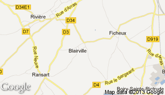 Plan de Blairville