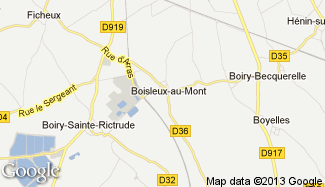 Plan de Boisleux-au-Mont