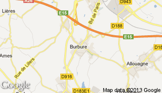 Plan de Burbure