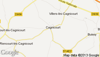 Plan de Cagnicourt