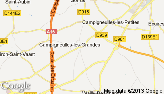 Plan de Campigneulles-les-Grandes