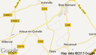 Plan de Fresnoy-en-Gohelle