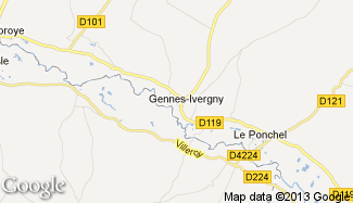 Plan de Gennes-Ivergny