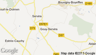 Plan de Gouy-Servins