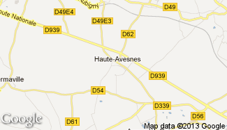 Plan de Haute-Avesnes