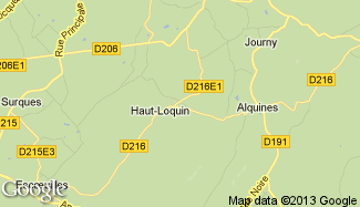 Plan de Haut-Loquin