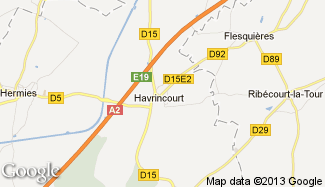 Plan de Havrincourt