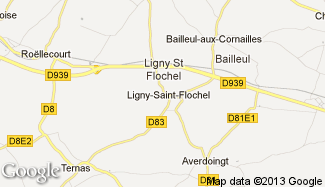 Plan de Ligny-Saint-Flochel