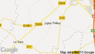 Plan de Ligny-Thilloy
