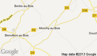 Plan de Monchy-au-Bois