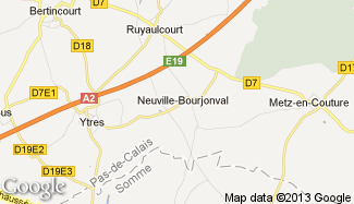 Plan de Neuville-Bourjonval