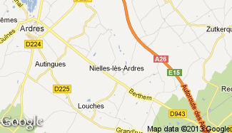 Plan de Nielles-lès-Ardres