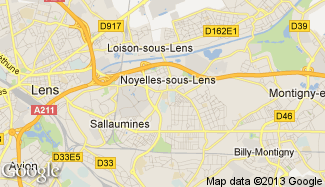 Plan de Noyelles-sous-Lens