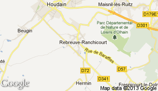 Plan de Rebreuve-Ranchicourt