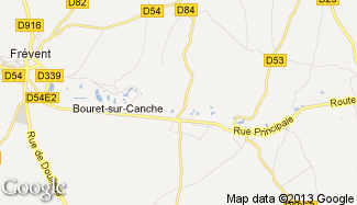 Plan de Rebreuve-sur-Canche
