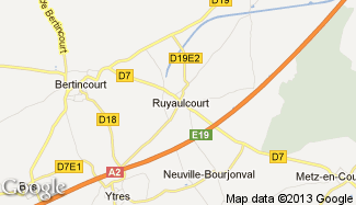 Plan de Ruyaulcourt