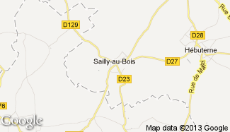 Plan de Sailly-au-Bois