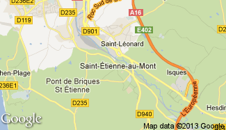 Plan de Saint-Étienne-au-Mont