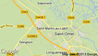 Plan de Saint-Martin-au-Laërt