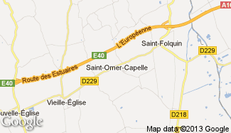 Plan de Saint-Omer-Capelle