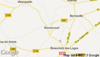 Plan de Simencourt