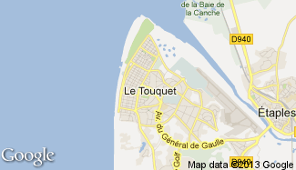 Plan de Le Touquet-Paris-Plage